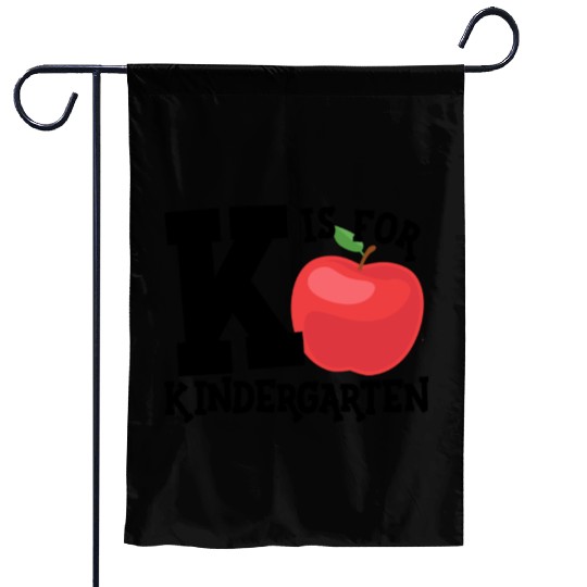K Is For Kindergarten Teacher Back To School Garden Flags