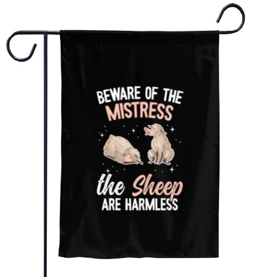 Cute Lamb Saying - Farmer & Sheep Garden Flags