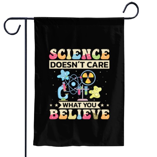 Science Nerd, Chemistry Physics Student, Funny Garden Flags