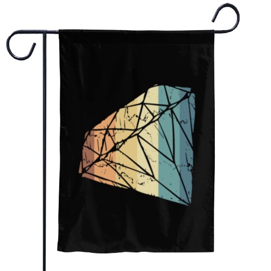 Vintage Diamond Gemstone Jewelry Jeweler Coral Garden Flags