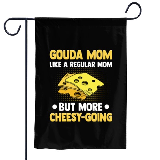 Gouda Cheese Slices charcuterie cheese board Garden Flags