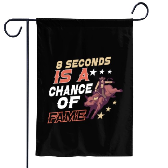 Rodeo Bull Riding Livestock Show Farmer Cattle Garden Flags