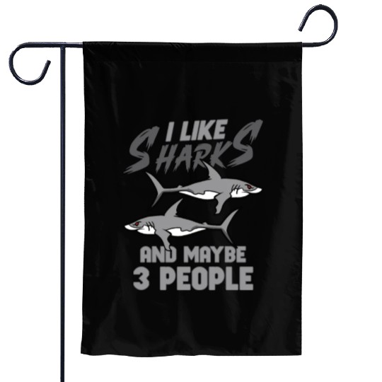 Shark Ocean Predator Sea Creature Garden Flags