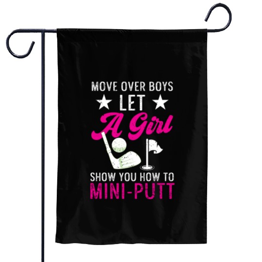 Funny Goofy Mini Golf Quotes Putt Putt Legend Garden Flags