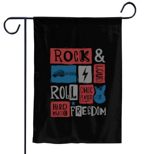 rock music guitar player Garden Flags