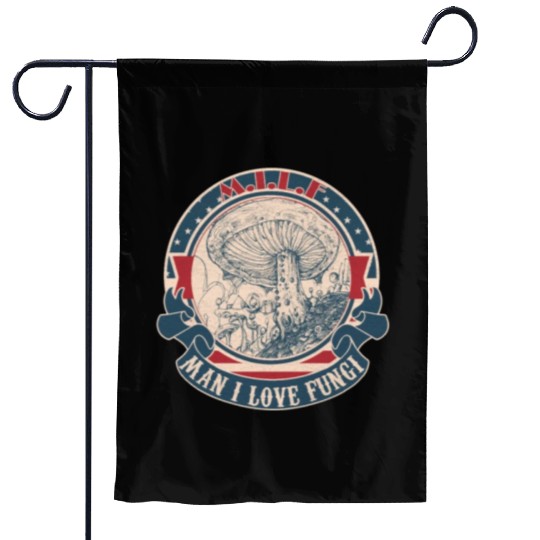 MILF Man I love Fungi Garden Flags