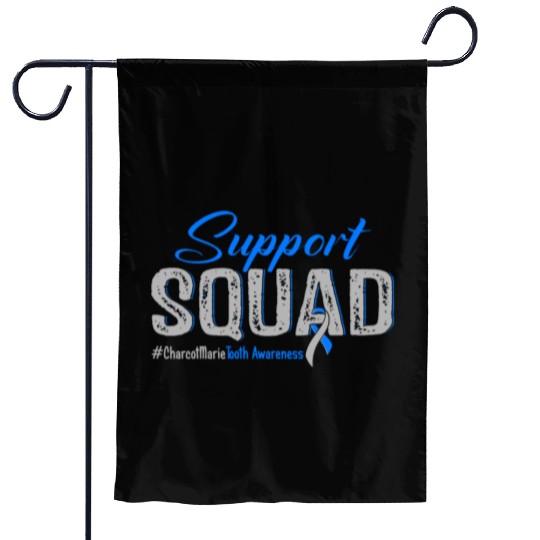 Support Squad Charcot Marie Tooth Awareness Garden Flags