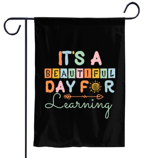 Inspirational Elementary Teacher Preschool Teachin Garden Flags