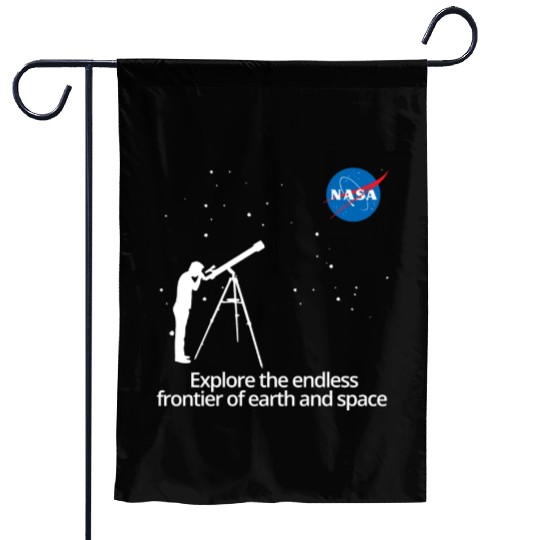 NASA Explore The Endless Frontier Of Earth Space Garden Flags