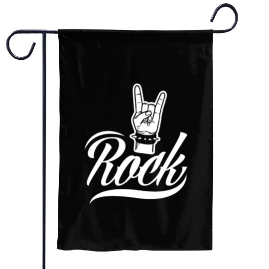 Guitar Rock Music Rock Musician Garden Flags