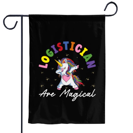 Logistician Are Magical Logistics Unicorn Lover Garden Flags