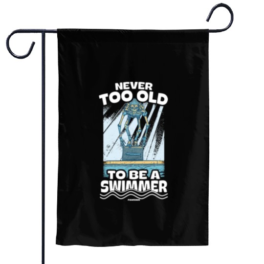 Swimming lifeguard swimming course outdoor pool gi Garden Flags