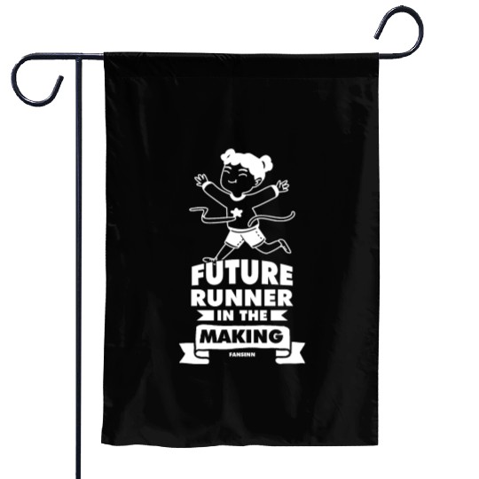 Run jogging sport race training gift Garden Flags
