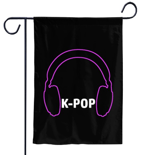 Kpop Style Korean Pop K-Pop Music Garden Flags