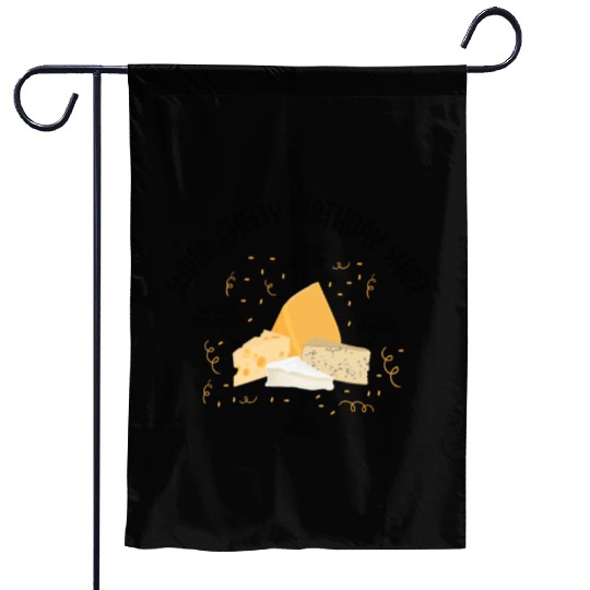 Super Cheesy Birthday Party Natal Day Cheese Garden Flags