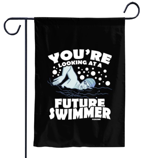 Swimming lifeguard swimming course outdoor pool gi Garden Flags