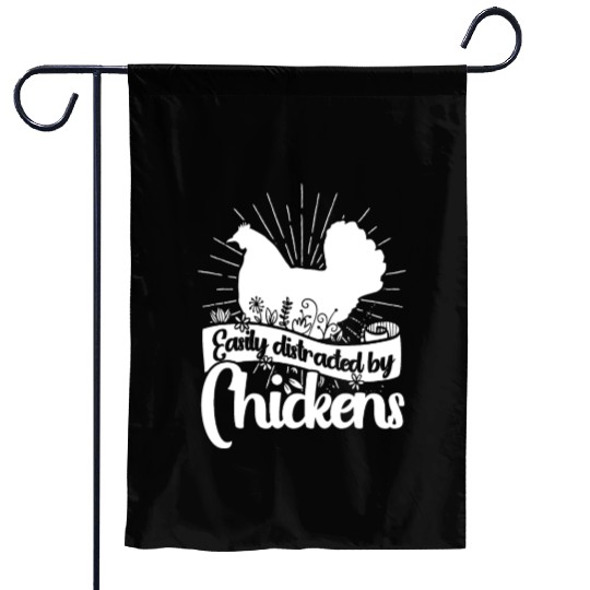 Chickens Rooster Chicken Farmer Hen Poultry Cock Garden Flags