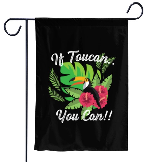 You Can Courageous Person Gift Garden Flags