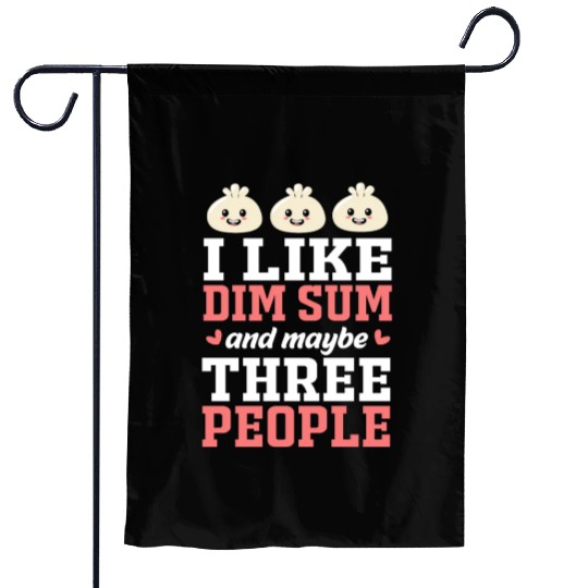 Funny Dim Sum Lover Dumpling Chinese Food Garden Flags