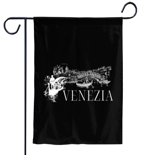 Venice Gondola Italy Venezia Garden Flags