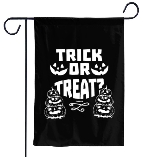 Halloween Party Trick Or Treat Jack O Lantern Garden Flags