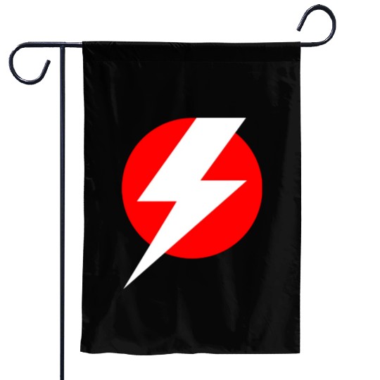 Lightning Bolt Garden Flags