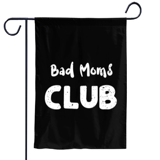 Bad Moms Club - Cheetah Garden Flags