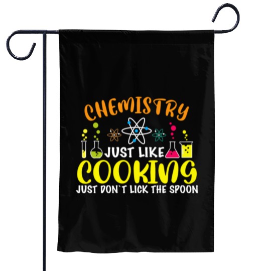 Chemistry Cooking Garden Flags