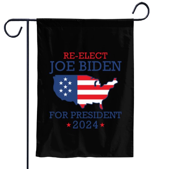 Re-Elect Joe Biden For President 2024 Garden Flags