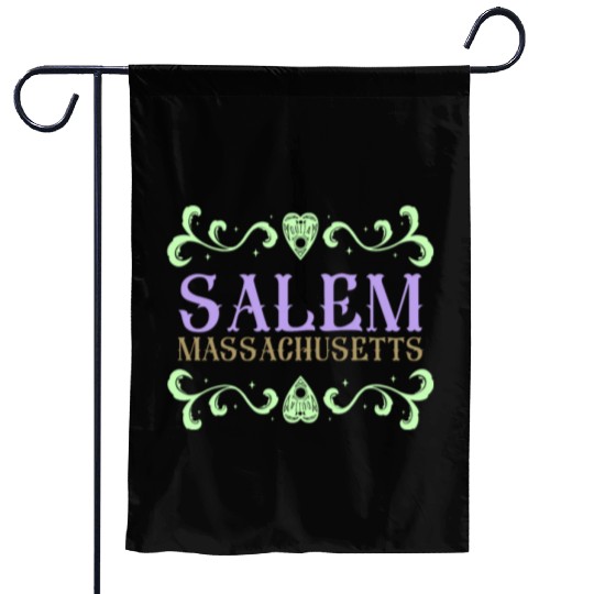 Salem Massachusetts Ouija Love Garden Flags
