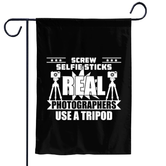 Funny Photographer Garden Flags Photography Lover Gift