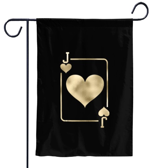 Jack of Hearts Playing Card Halloween Costume Tank Garden Flags