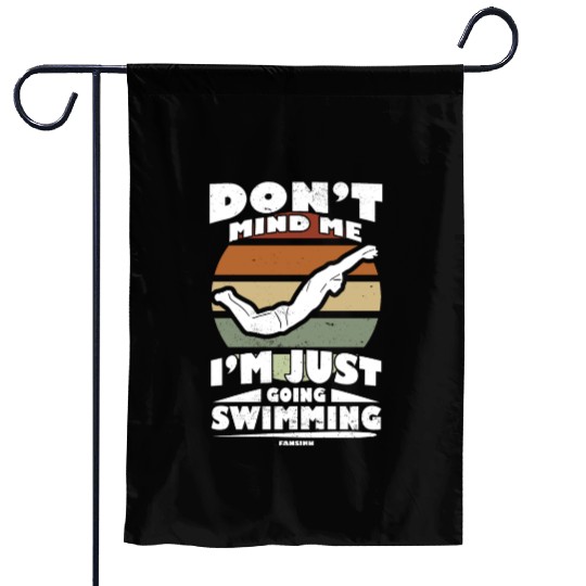 Swimming lifeguard swimming course outdoor pool gi Garden Flags