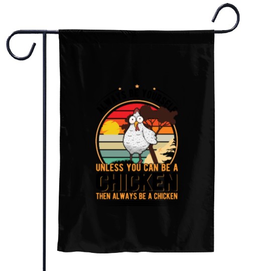 Chickens Gift Farmer Chicken Coop Garden Flags