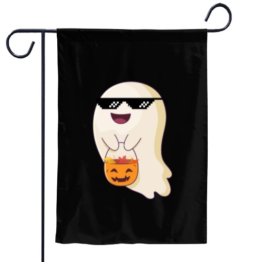 trick or treat thug life Garden Flags