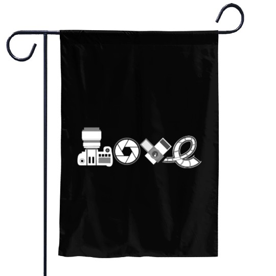 Love Photography Lover Garden Flags Take Photo Photograph