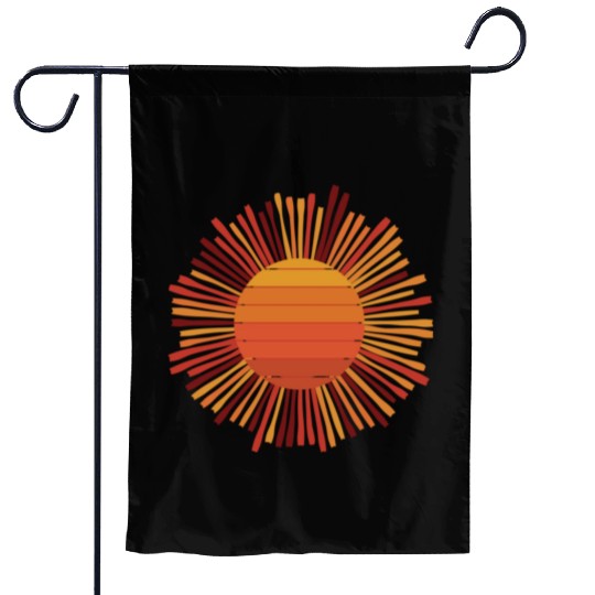 Sun beams Garden Flags