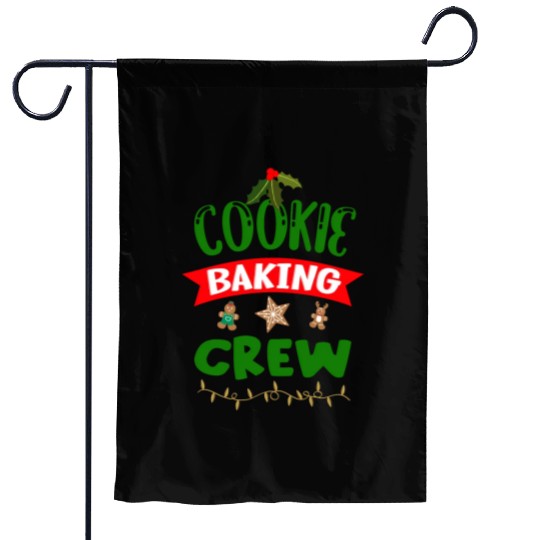 Cookie Baking Crew Garden Flags