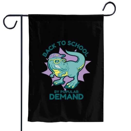 Back to School By Popular Demand, Dinosaur Garden Flags