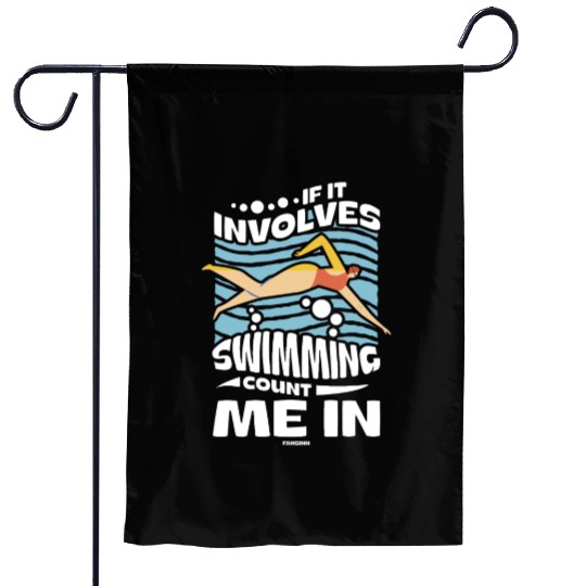 Swimming lifeguard swimming course outdoor pool gi Garden Flags
