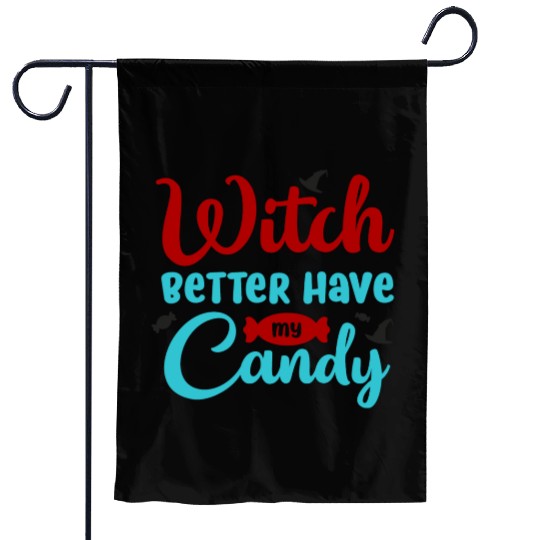 Halloween night story series Garden Flags