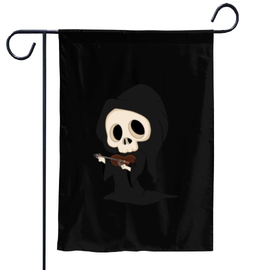 Grim Reaper Garden Flags