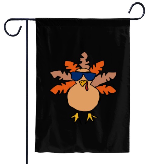 I'm The Sleepy Turkey Happy thanksgiving Thankful Garden Flags