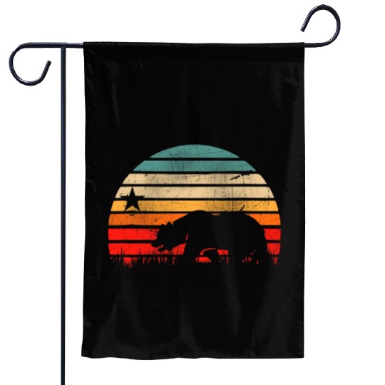 California Bear Garden Flags