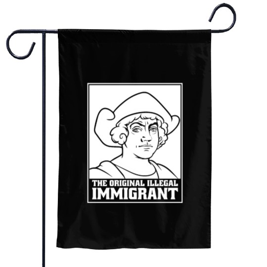 Columbus Day 1492 Garden Flags