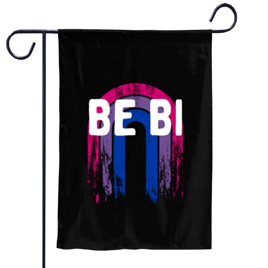 Be Bi Bisexual LGBTQ Bi Pride LGBT Sayings Pride Garden Flags