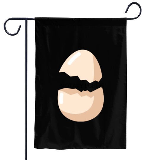Easter Egg Notary Garden Flags