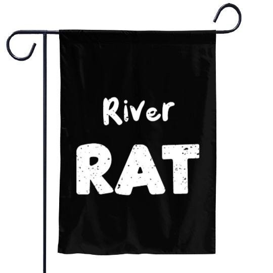 River Rat - Poker Garden Flags