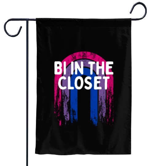 Bi in the Closet Bisexual LGBTQ Bi Pride LGBT Garden Flags