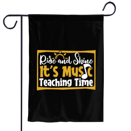 Music Teacher Garden Flags